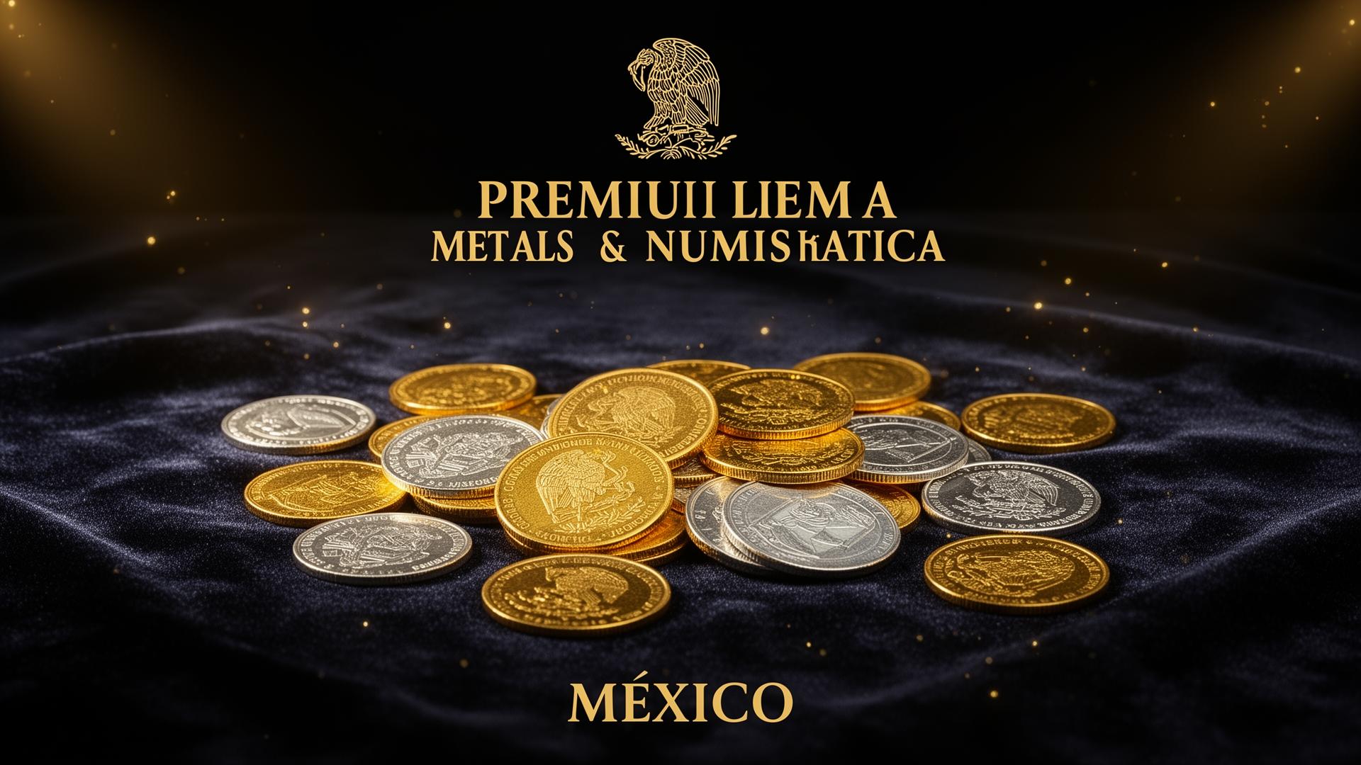 Monedas de oro y plata